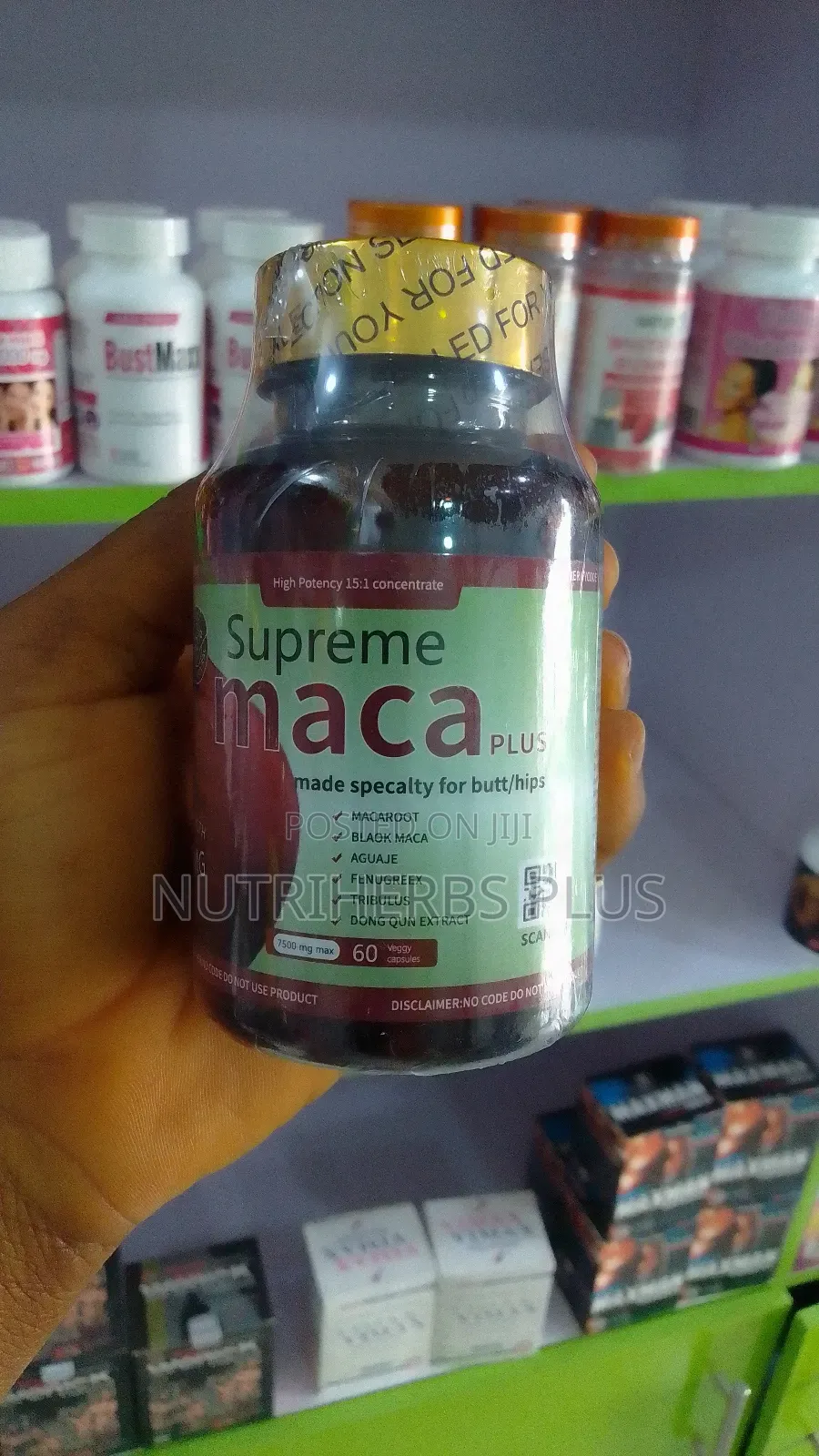 Supreme Maca Plus+ Hip Enlargement Gummies : For Butt /Hip Enlargement