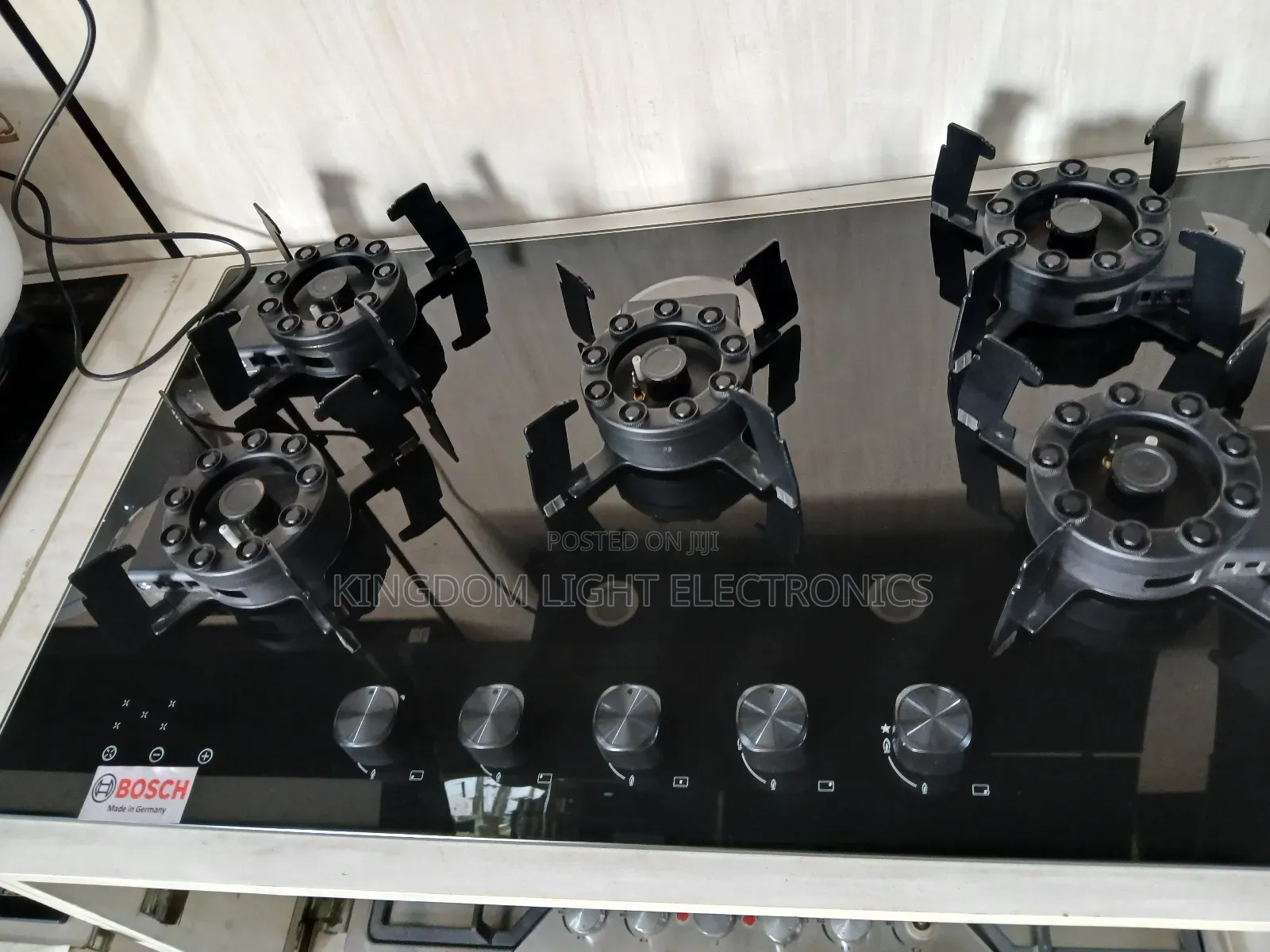 Bosch New Luxury Flip-Up 5 Burners Inbuilt Gas Cooker 100% Copper