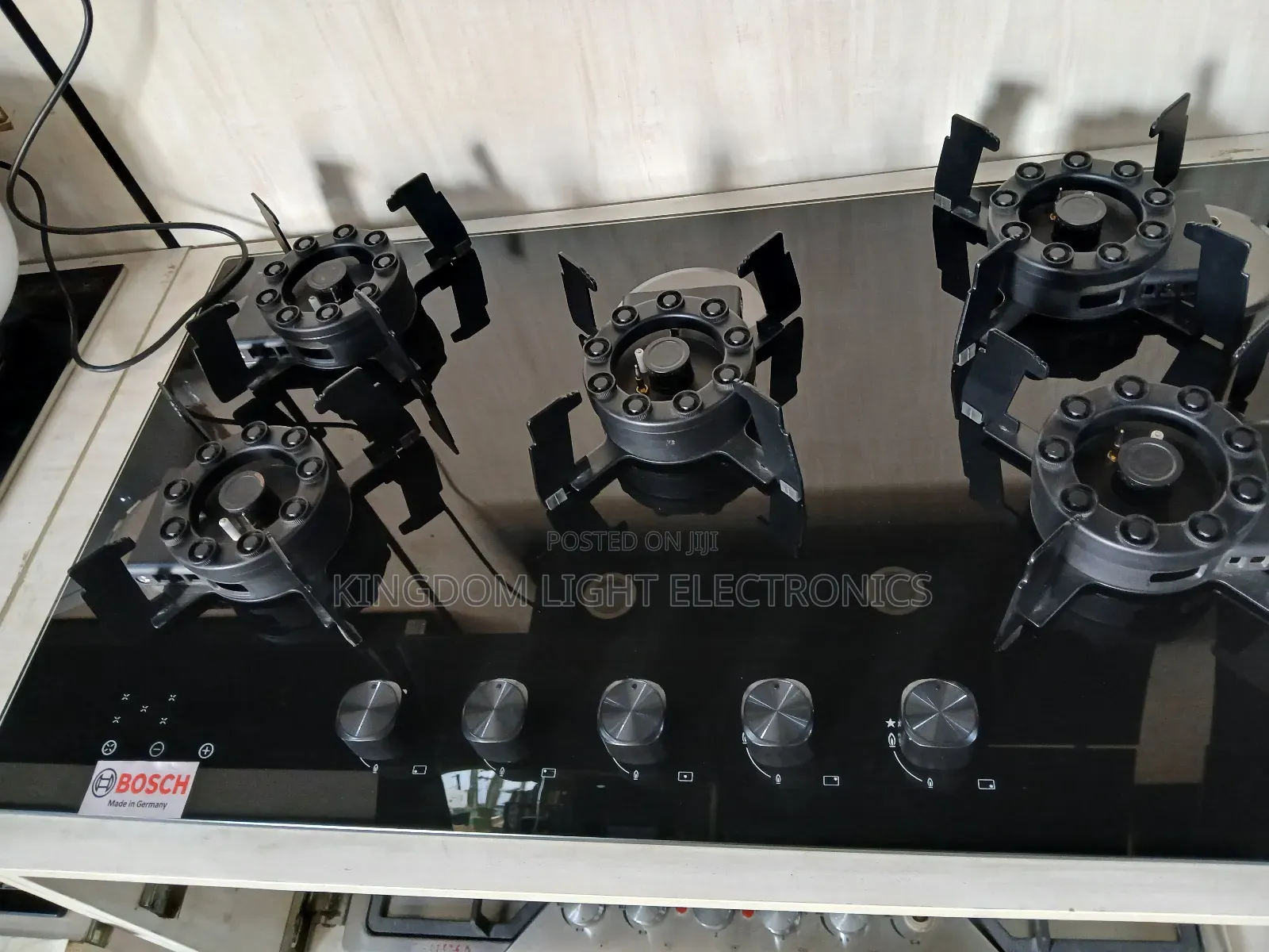 Bosch New Luxury Flip-Up 5 Burners Inbuilt Gas Cooker 100% Copper