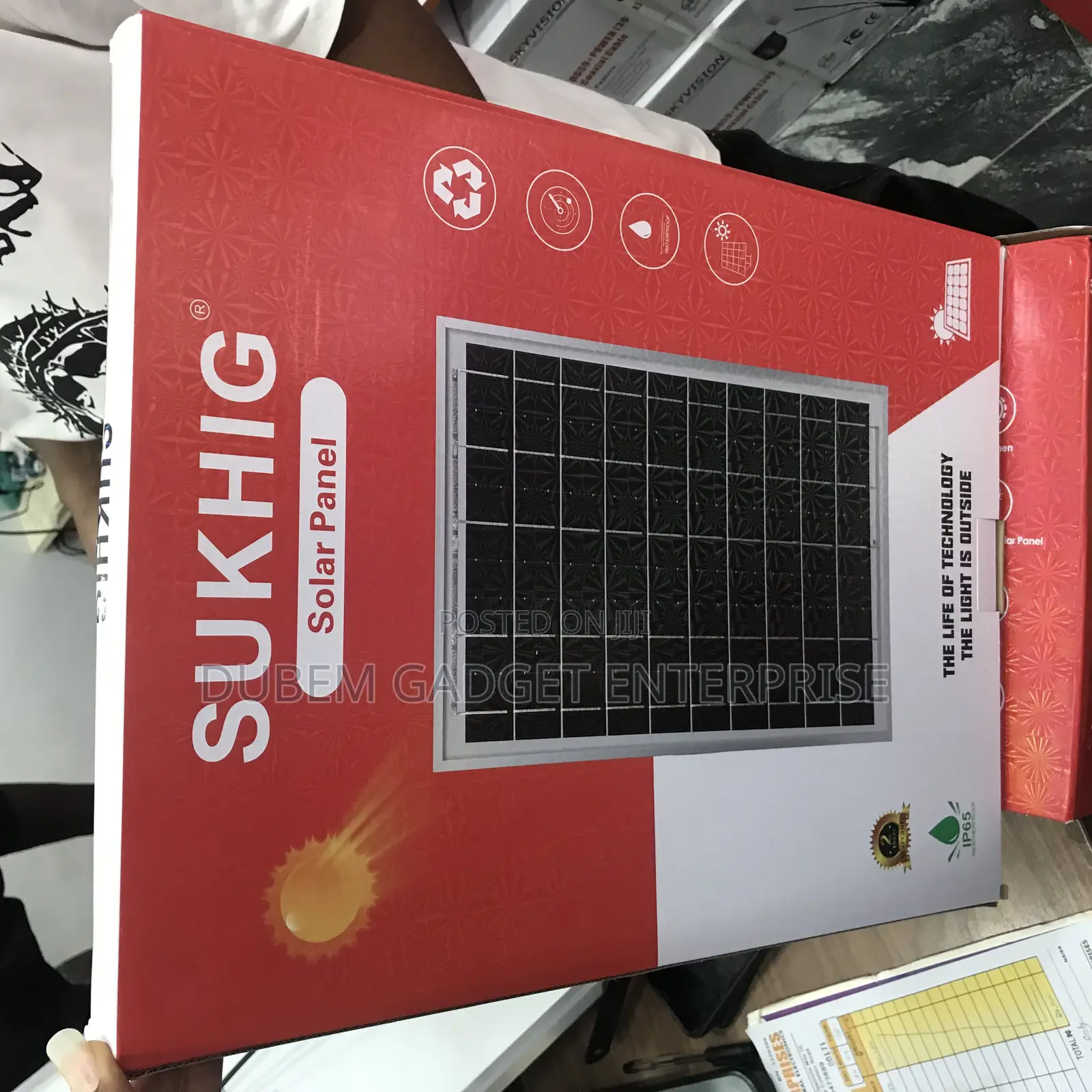 Sukhig Solar Flood Light 500watts