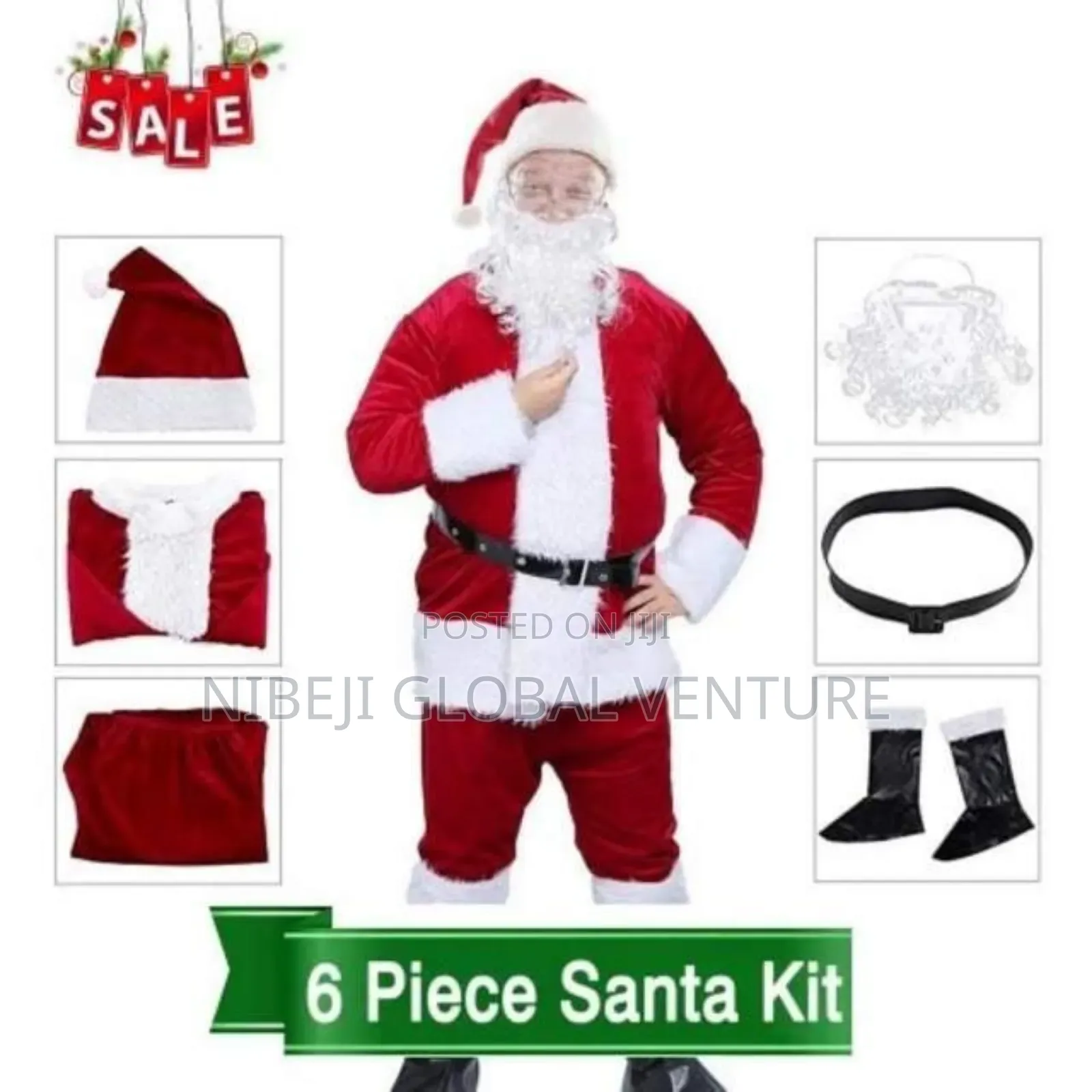 Santa Claus Costume for Adult
