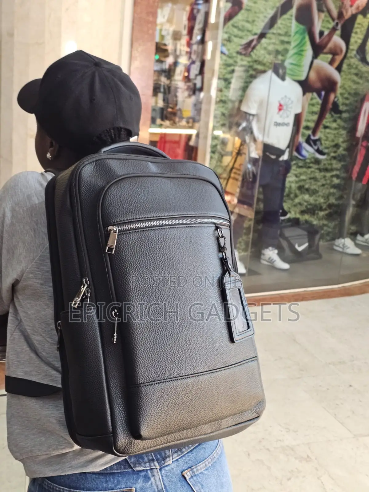 Retro Modern Backpack and Laptop Bag