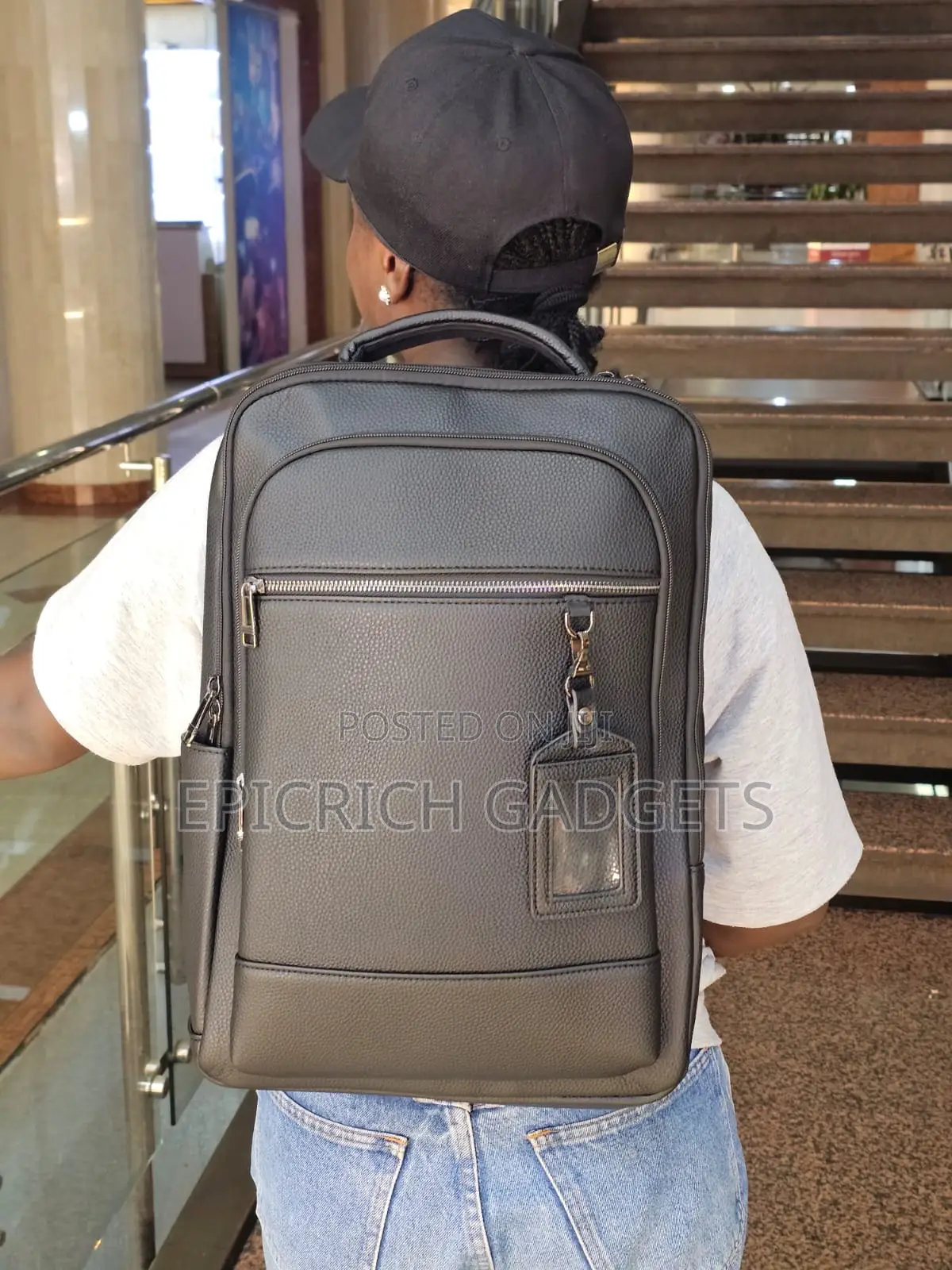 Retro Modern Backpack and Laptop Bag