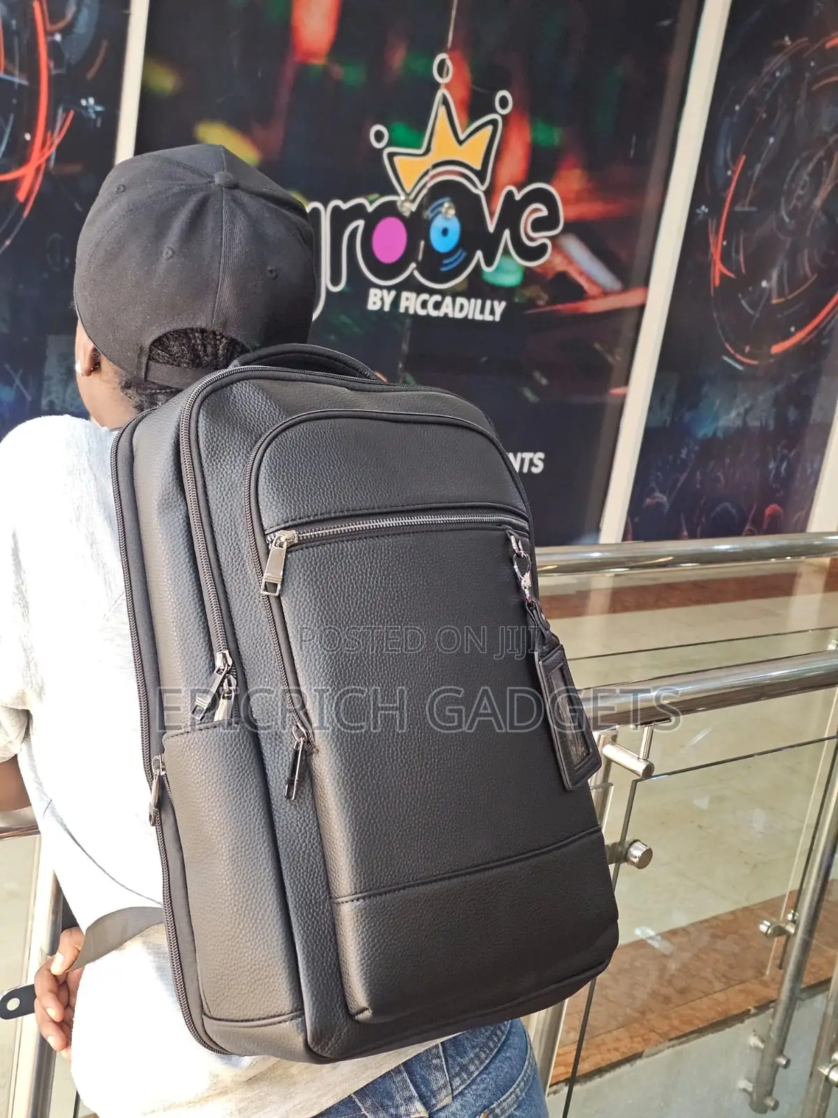 Retro Modern Backpack and Laptop Bag