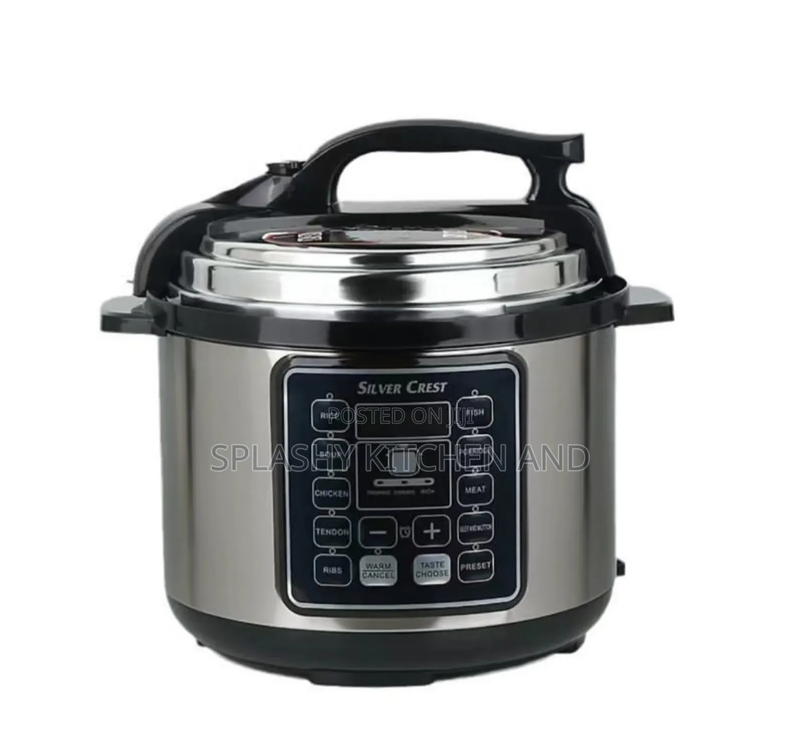 Silver Crest 6l Digital Stainless Steel Electric Pressure Cooker