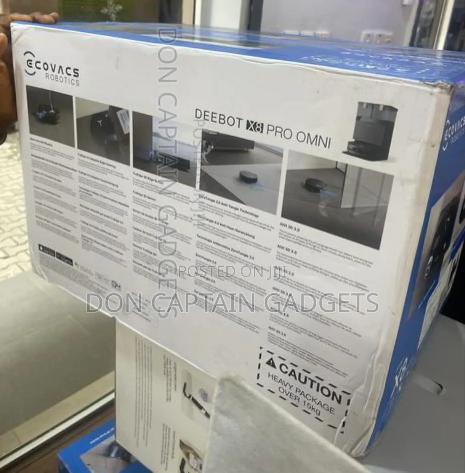 Ecovacs Deebot X8 Pro Omni Robotic Vacuum Cleaner