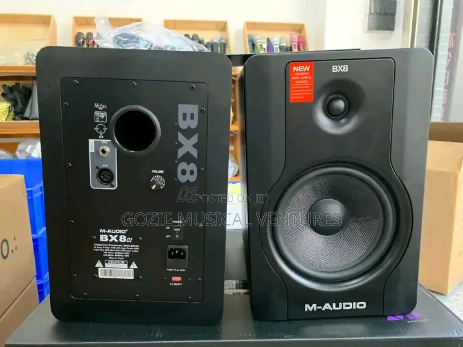 Original M- Audio Bx8 D2 Studio Monitor Speaker