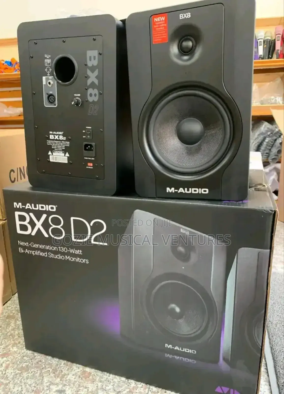 Original M- Audio Bx8 D2 Studio Monitor Speaker