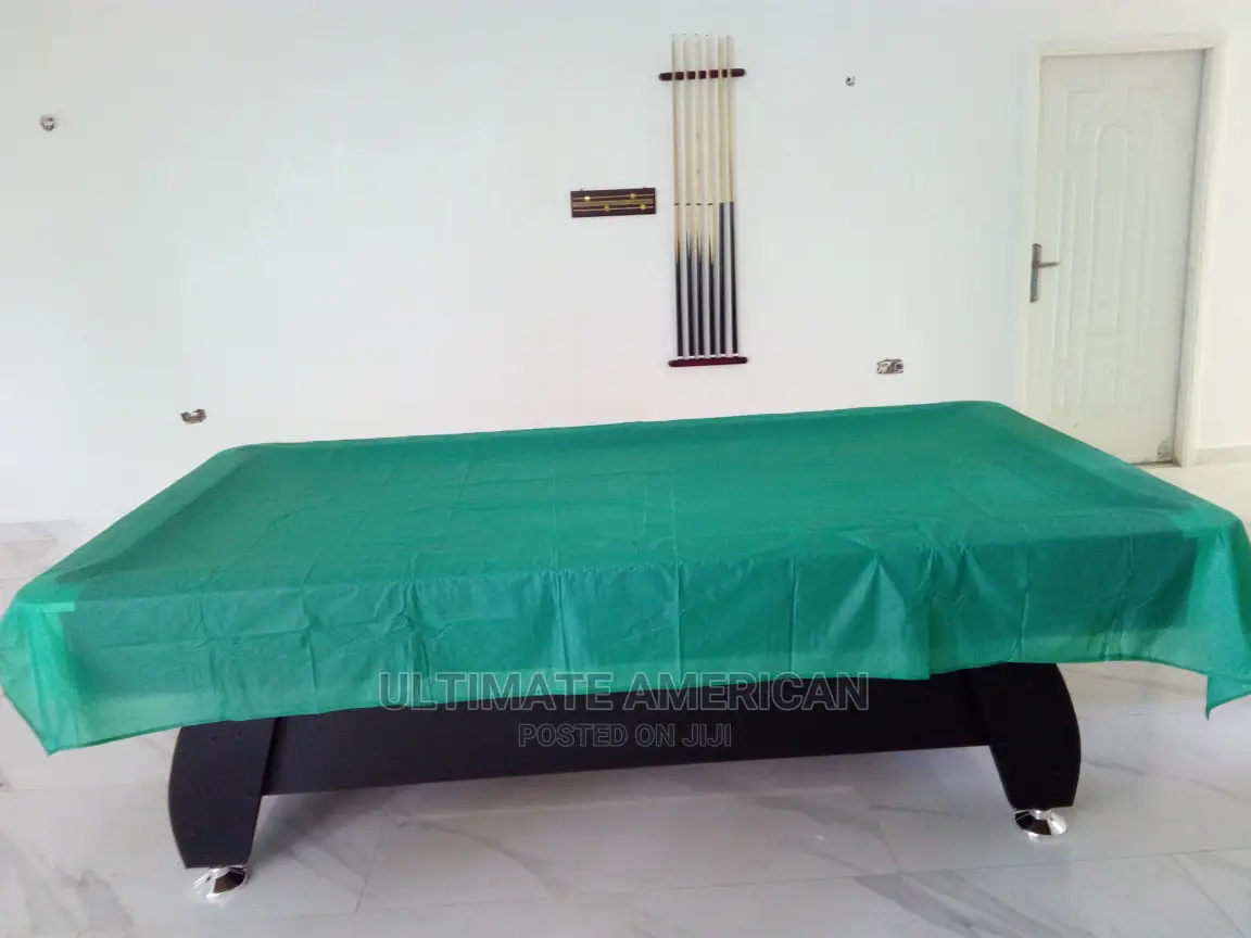 Kazu Snooker Pool Table With All The Accessories Including Cover