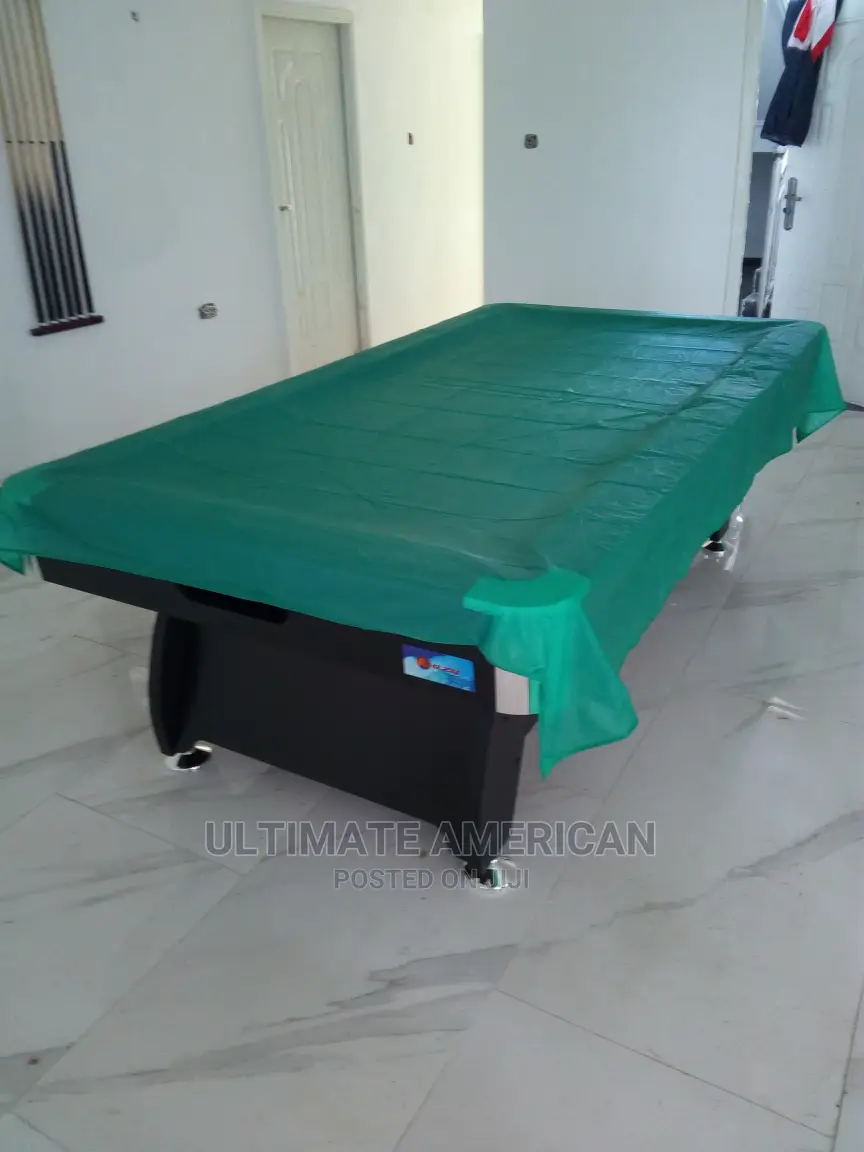 Kazu Snooker Pool Table With All The Accessories Including Cover