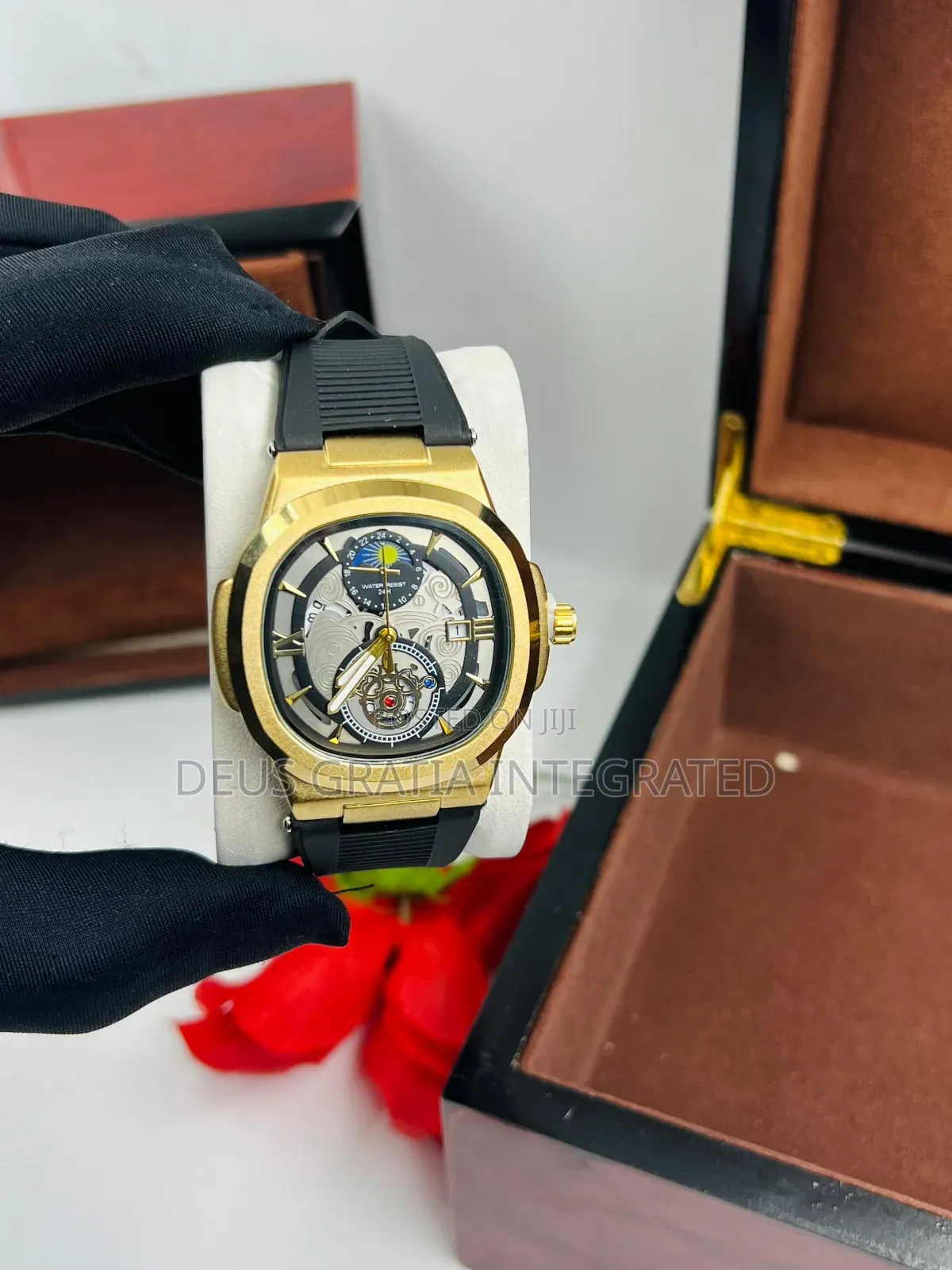 Patek Phillipe Rubber 
Wrist Watch