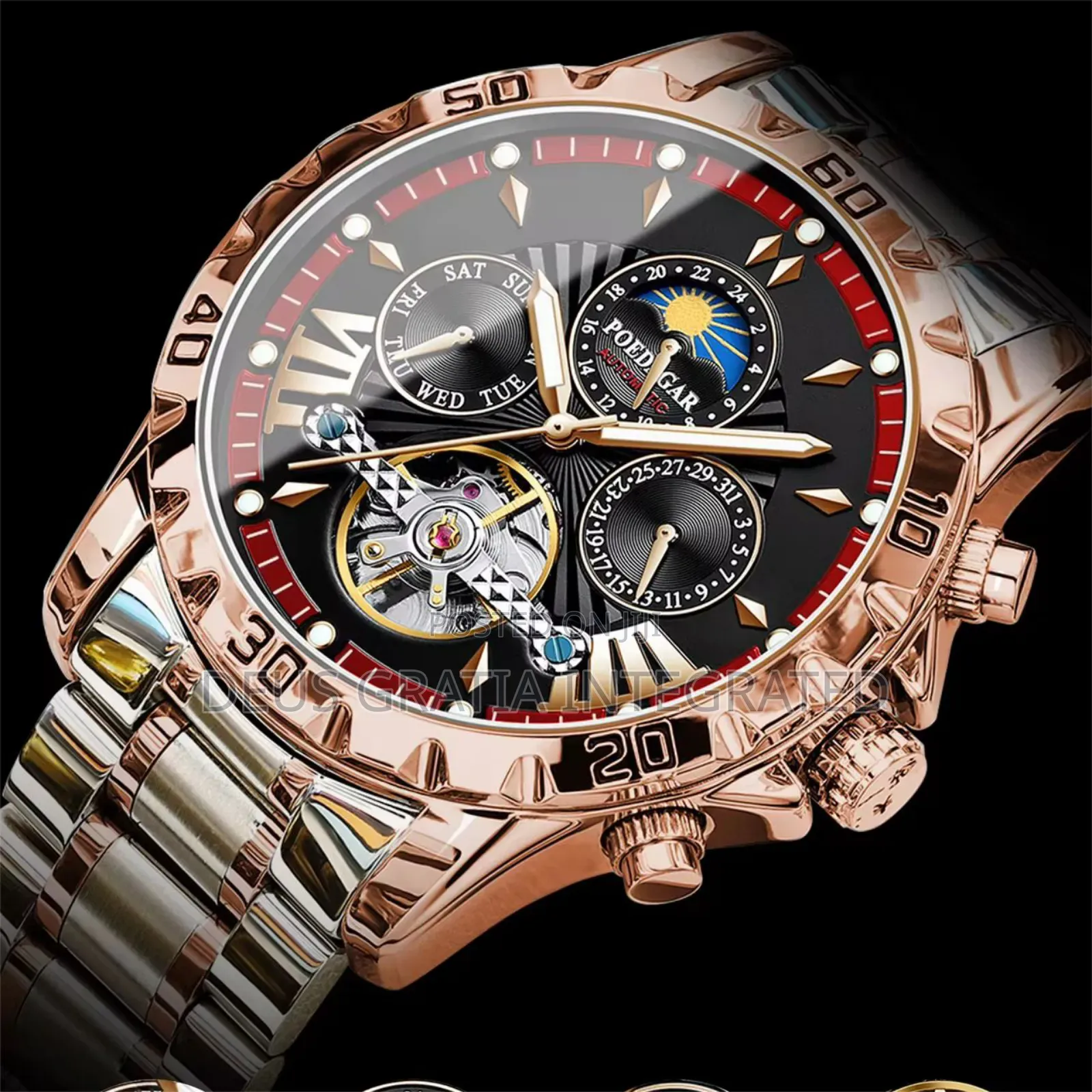 Automatic *Poedagar Chain  Wrist Watch