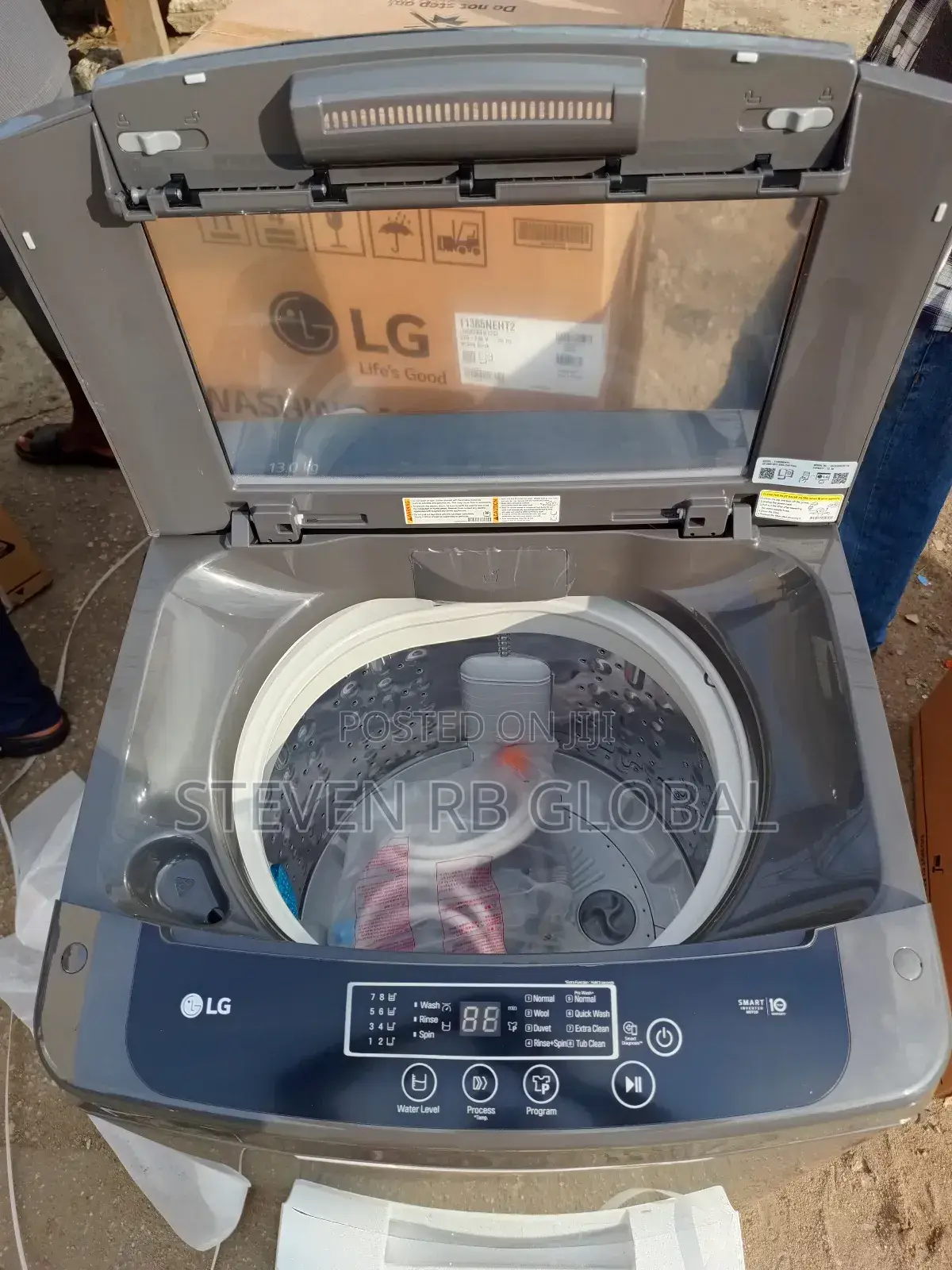 Lg 13kg Top Load Automatic Washing Machine | Wm 1385nehtg