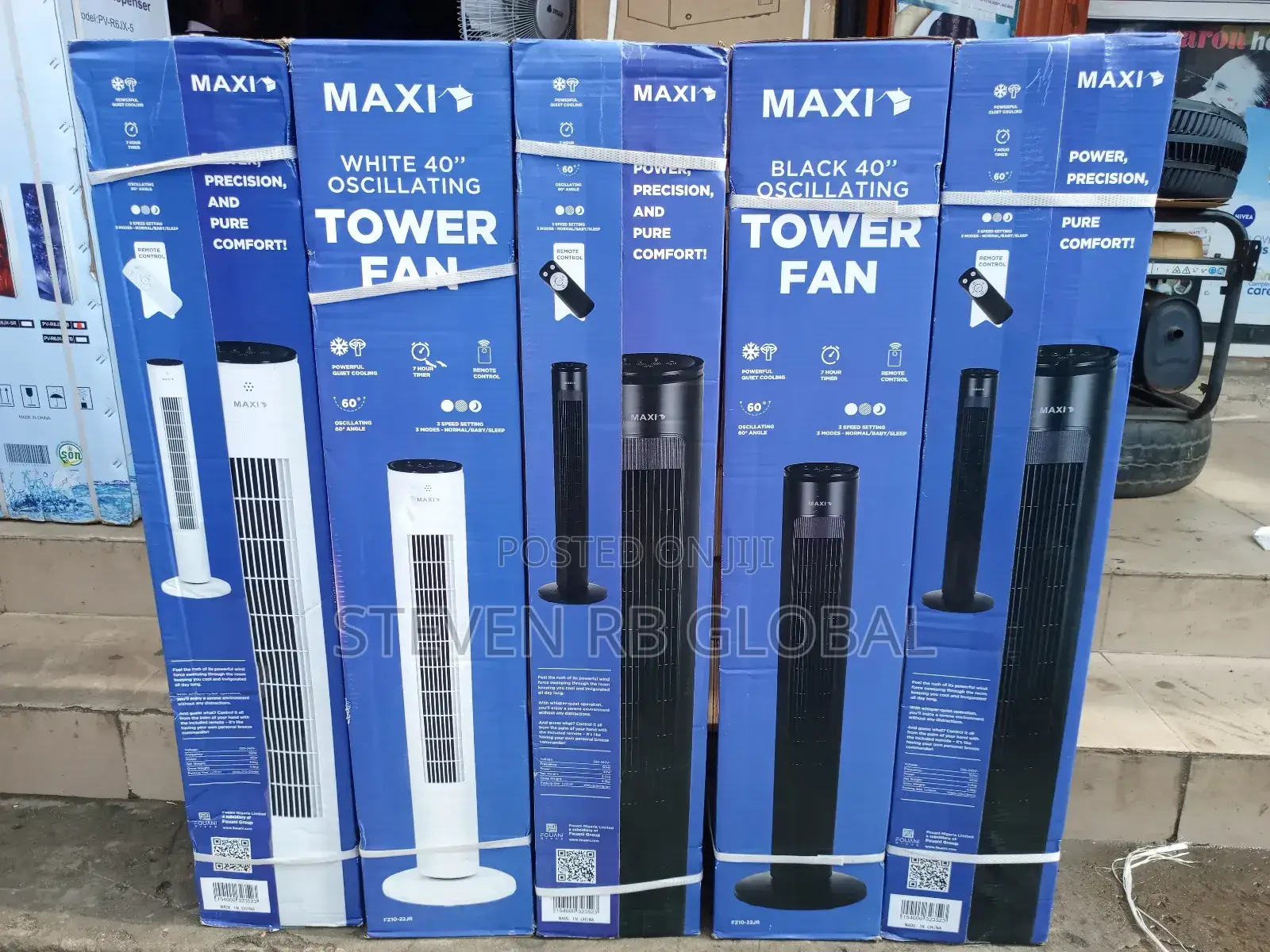 Maxi 40” Tower Fan | 45w | Maxifan10-22jr