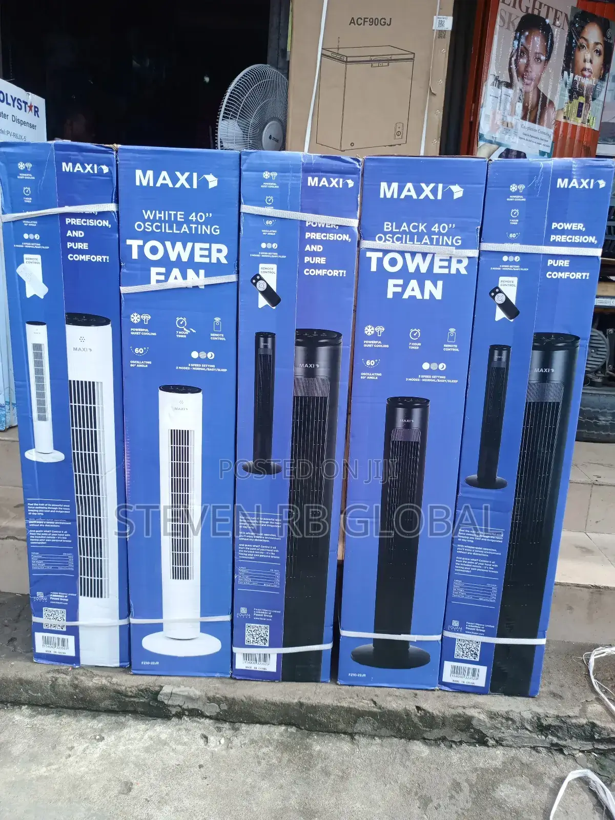 Maxi 40” Tower Fan | 45w | Maxifan10-22jr