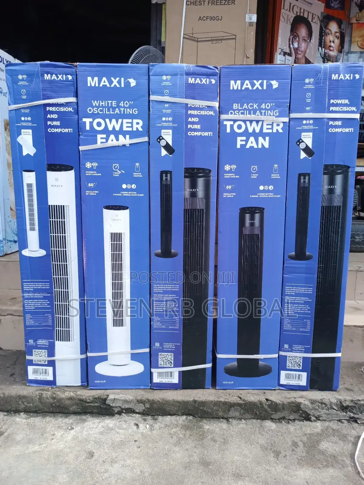 Maxi 40” Tower Fan | 45w | Maxifan10-22jr