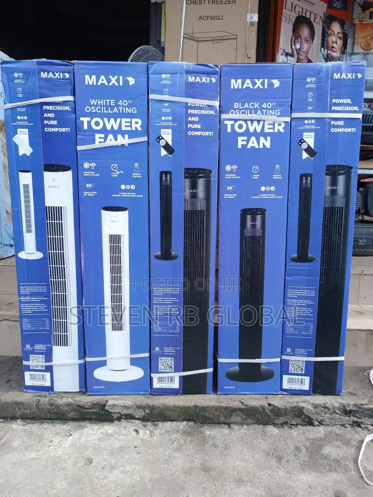 Maxi 40” Tower Fan | 45w | Maxifan10-22jr