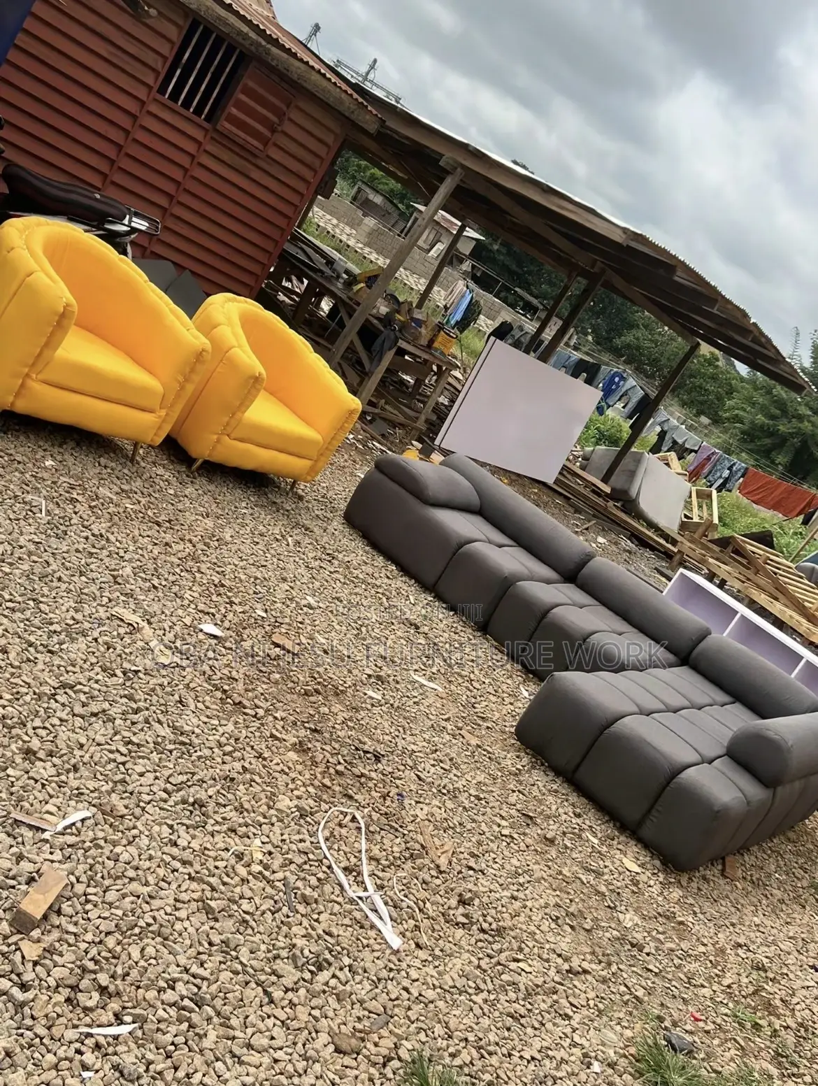 A Set of Luxurious Couches