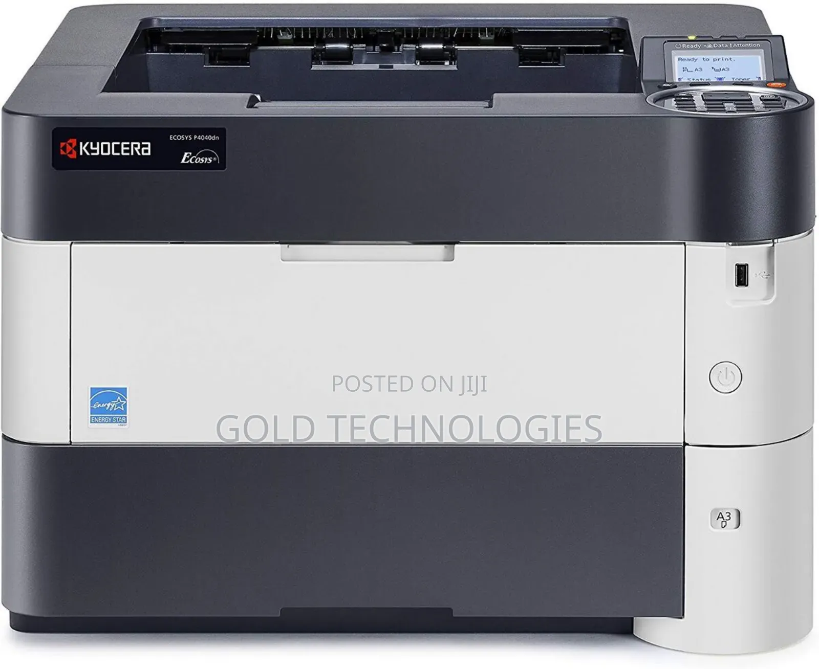 Kyocera A3 B/W Laserjet Printer Ecosys P4040dn, Auto2side Print Duplex