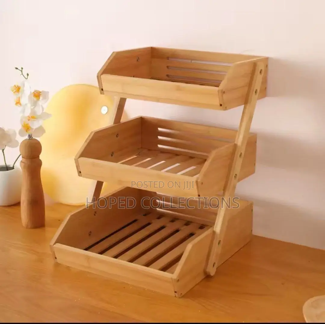 Bamboo Fruit Organizer