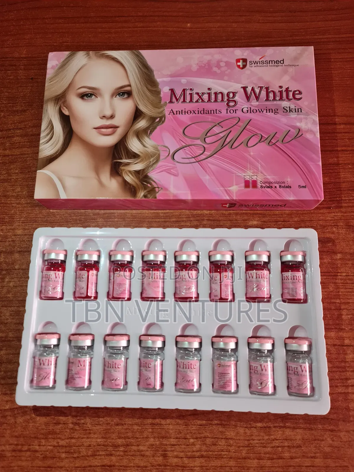 Mixing White Glow Antioxidants for Glowing Skin 150 Million Mg
