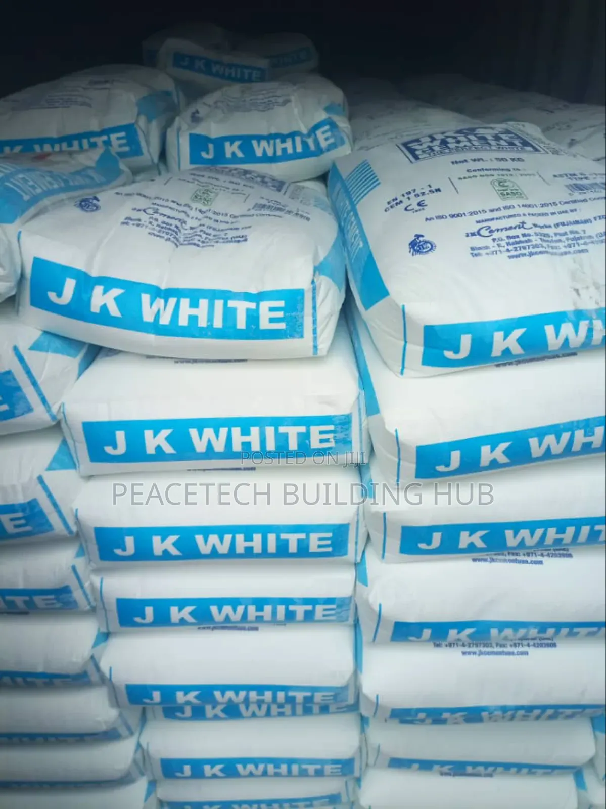 Original Jk White Cement 50kg