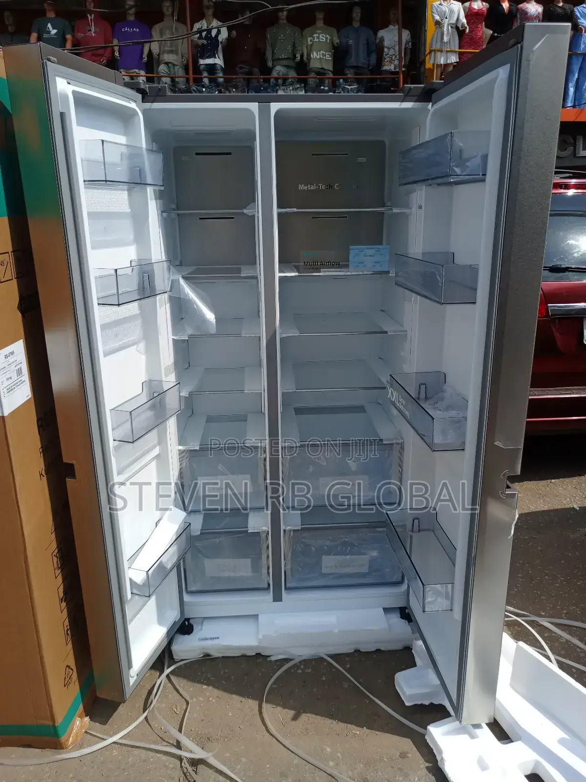 Hisense 634l Side by Side Refrigerator | 87ws
|Silent|Energy Efficient