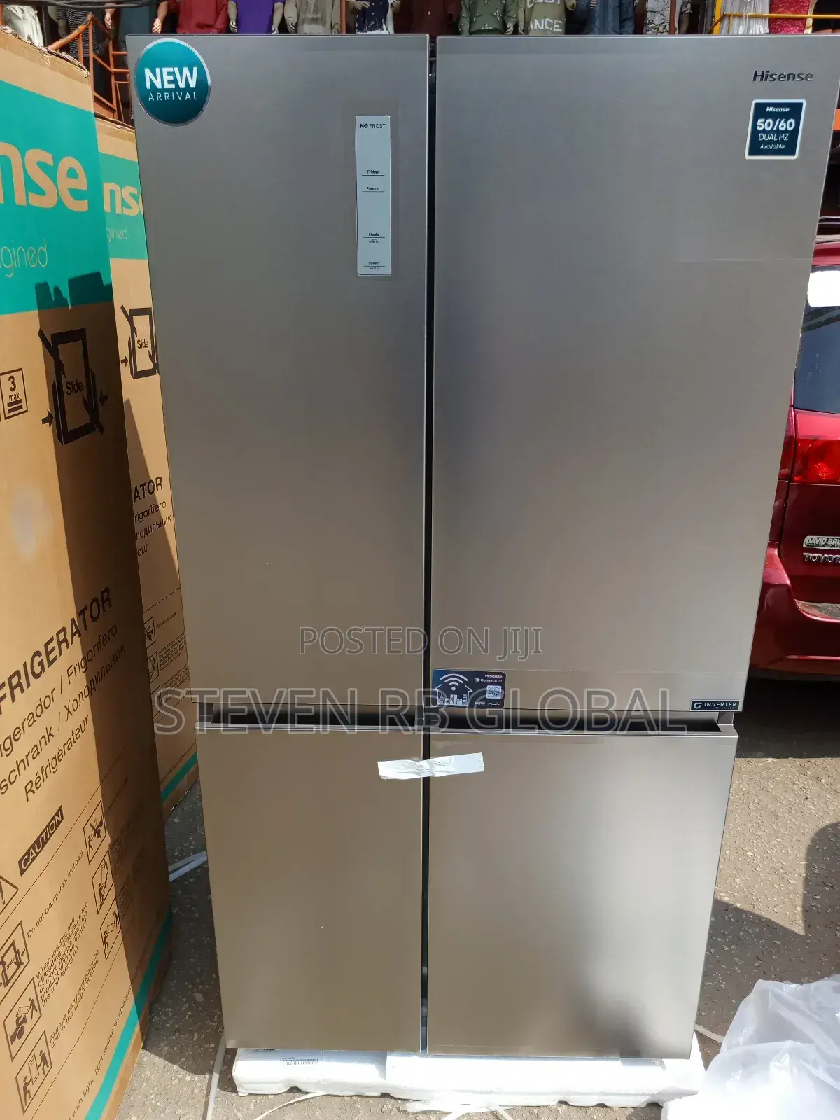 Hisense 634l Side by Side Refrigerator | 87ws
|Silent|Energy Efficient