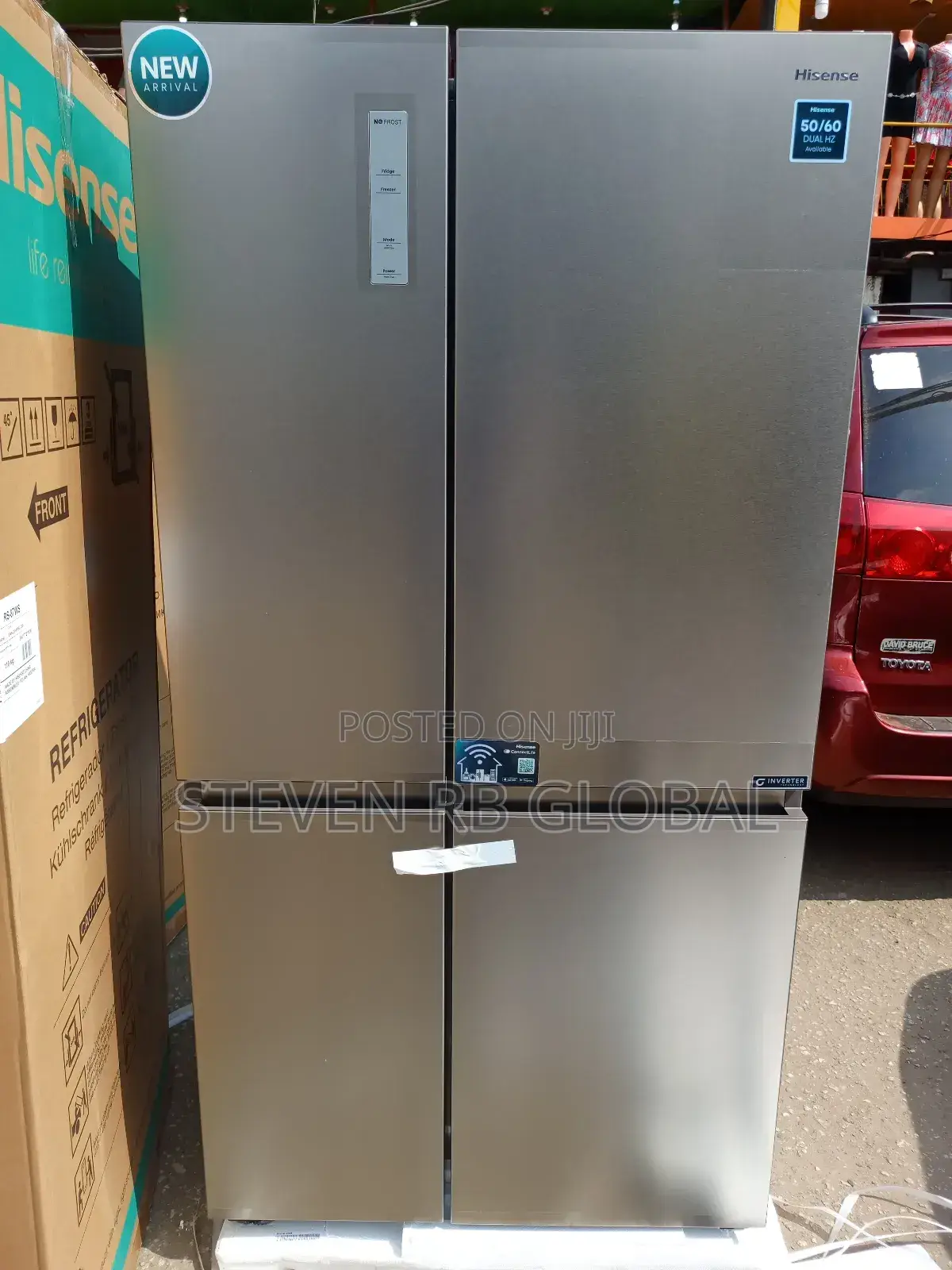 Hisense 634l Side by Side Refrigerator | 87ws
|Silent|Energy Efficient