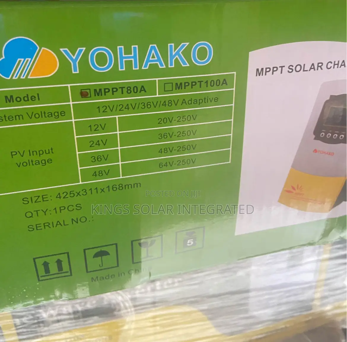 80ah Yohako MPPT Charge Controller