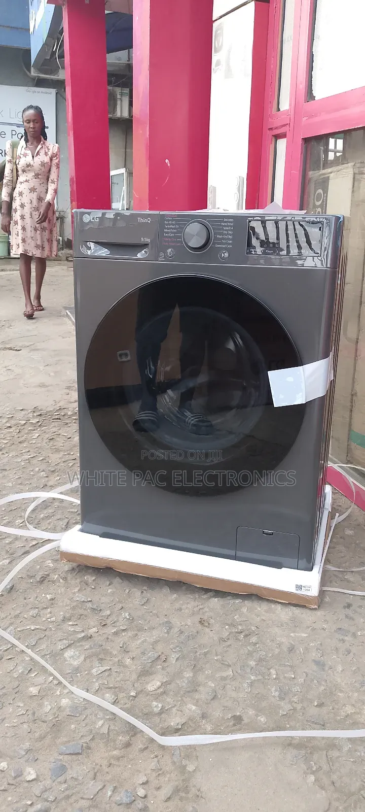Original Lg Inverter 9kg Front Loader ( Wash & Dry ) Thing >Wifi