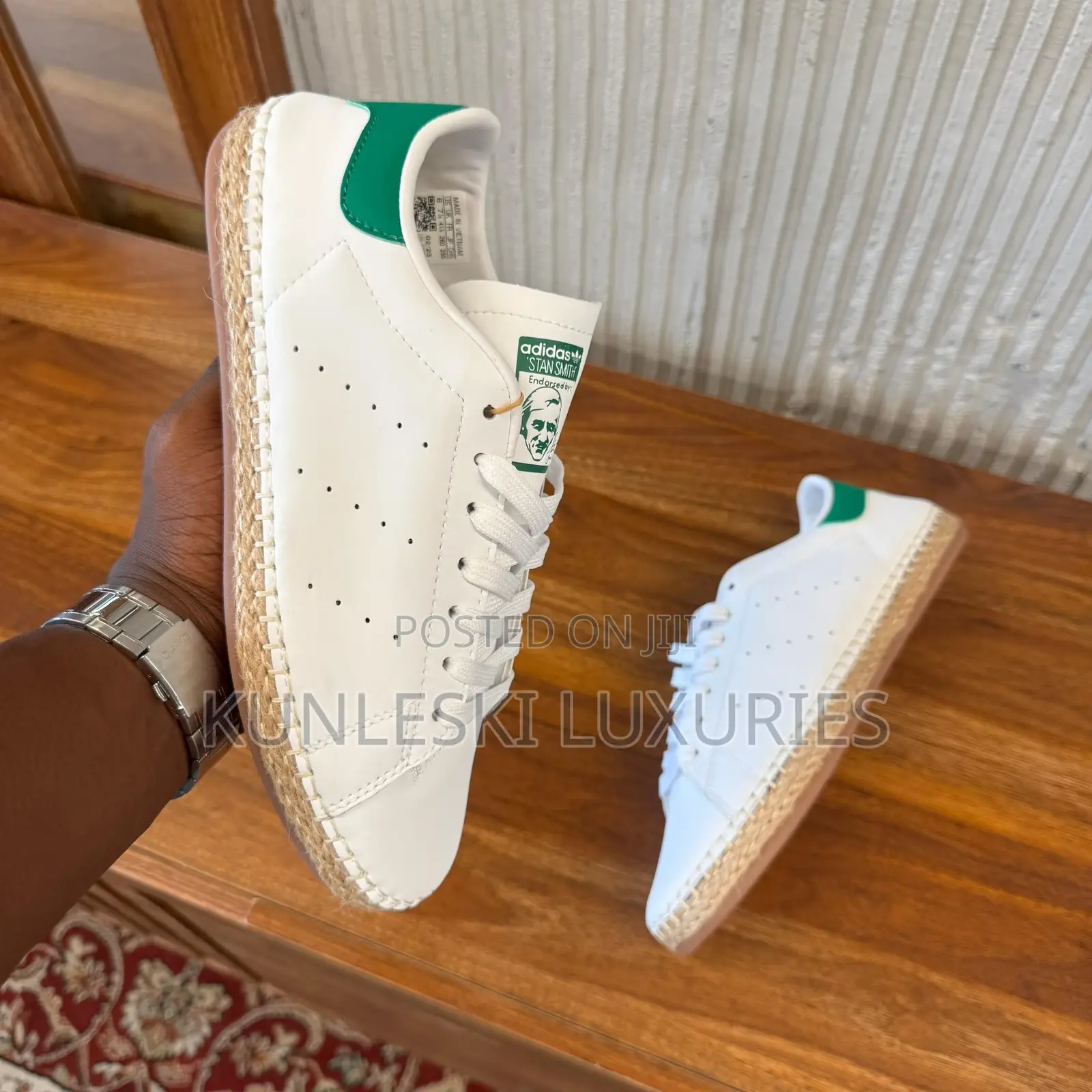 Original Clot X Adidas Stan Smith Sneakers in Two Colors