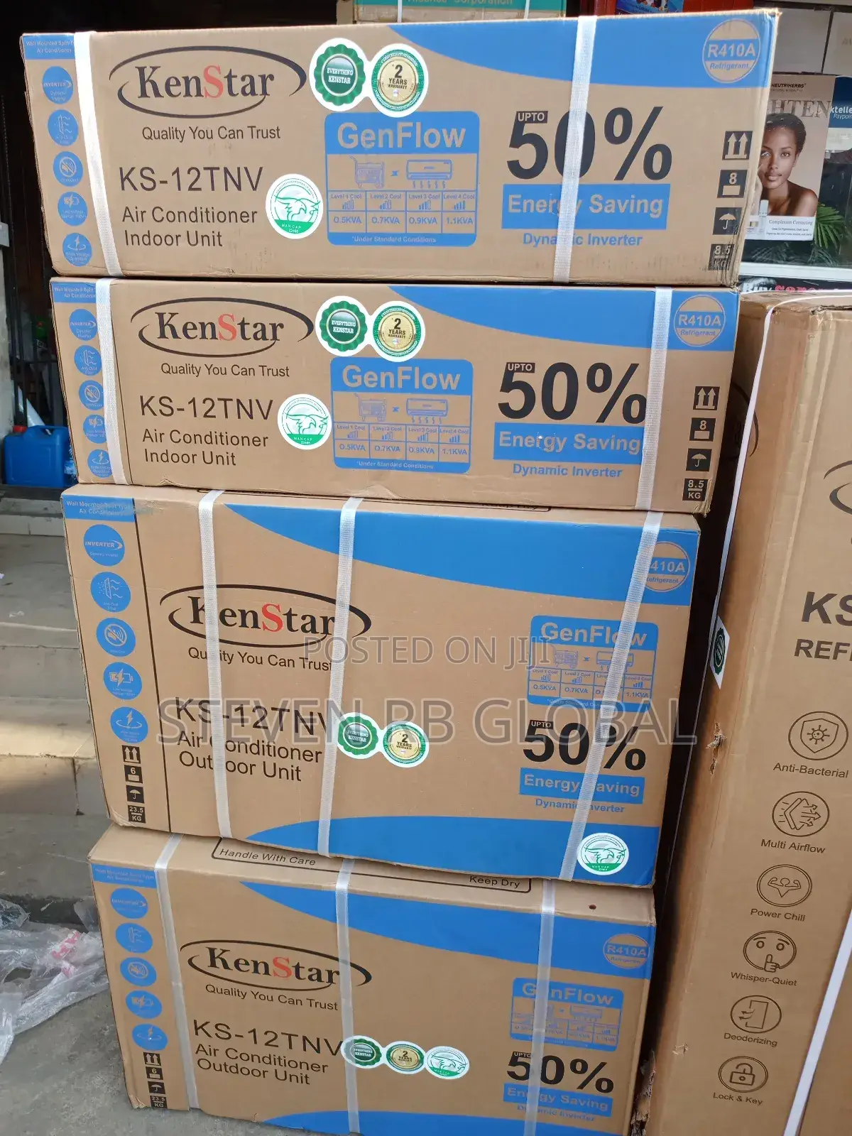 Kenstar 1.5hp Split Unit Air Conditioner With Free Kit