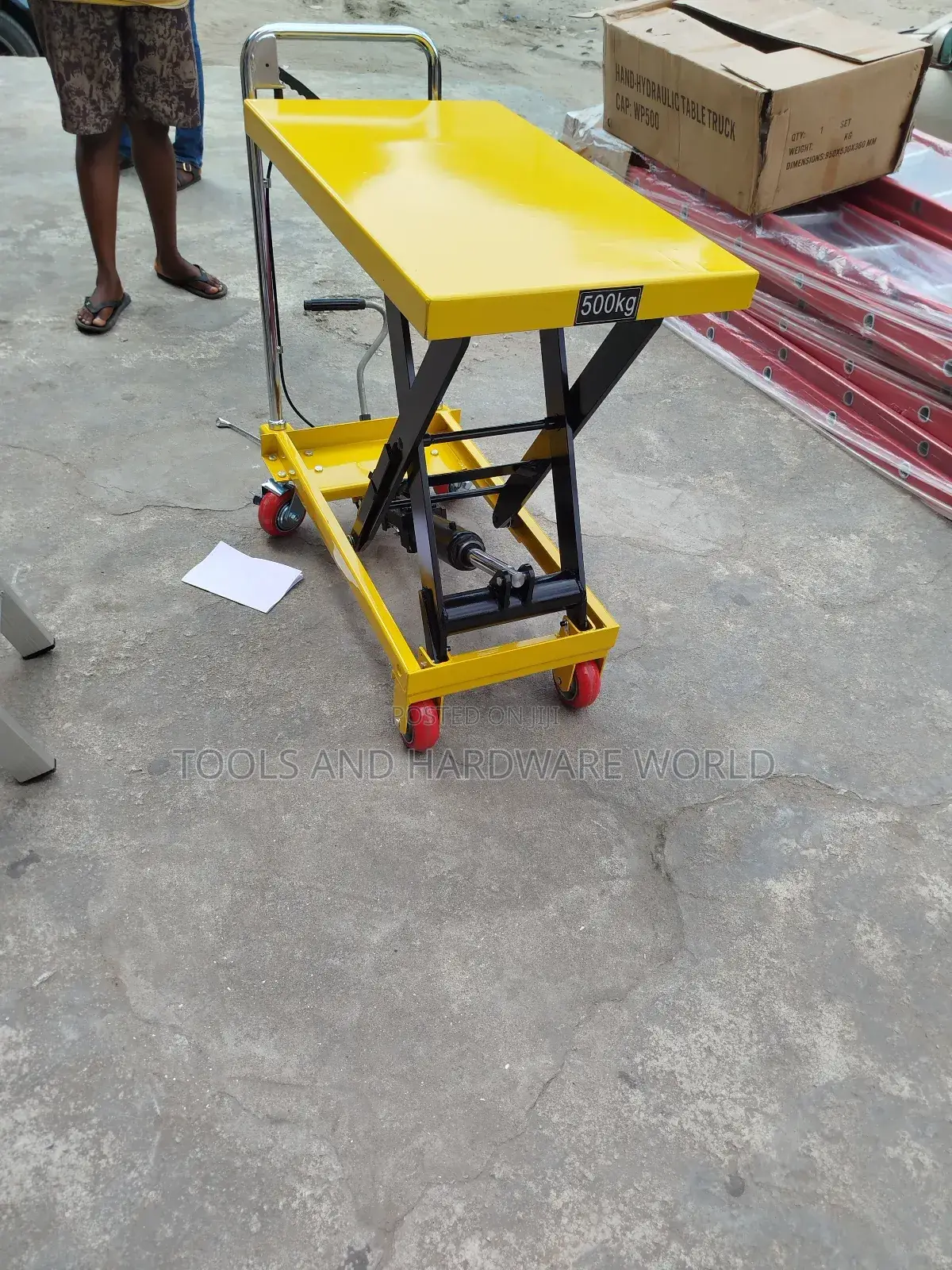 500kg Scissors Table Lift