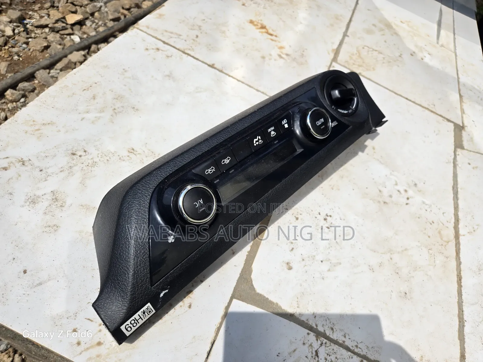 2020 Toyota AC Control