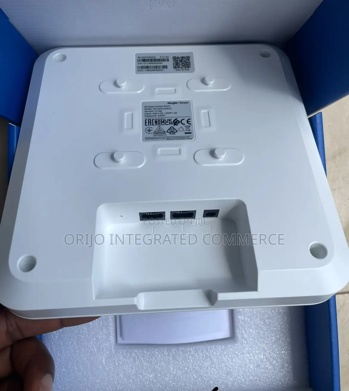 Rg- Rap2260(G) Ax1800 Dual-Band Gigabit Ceiling Mount Access Point