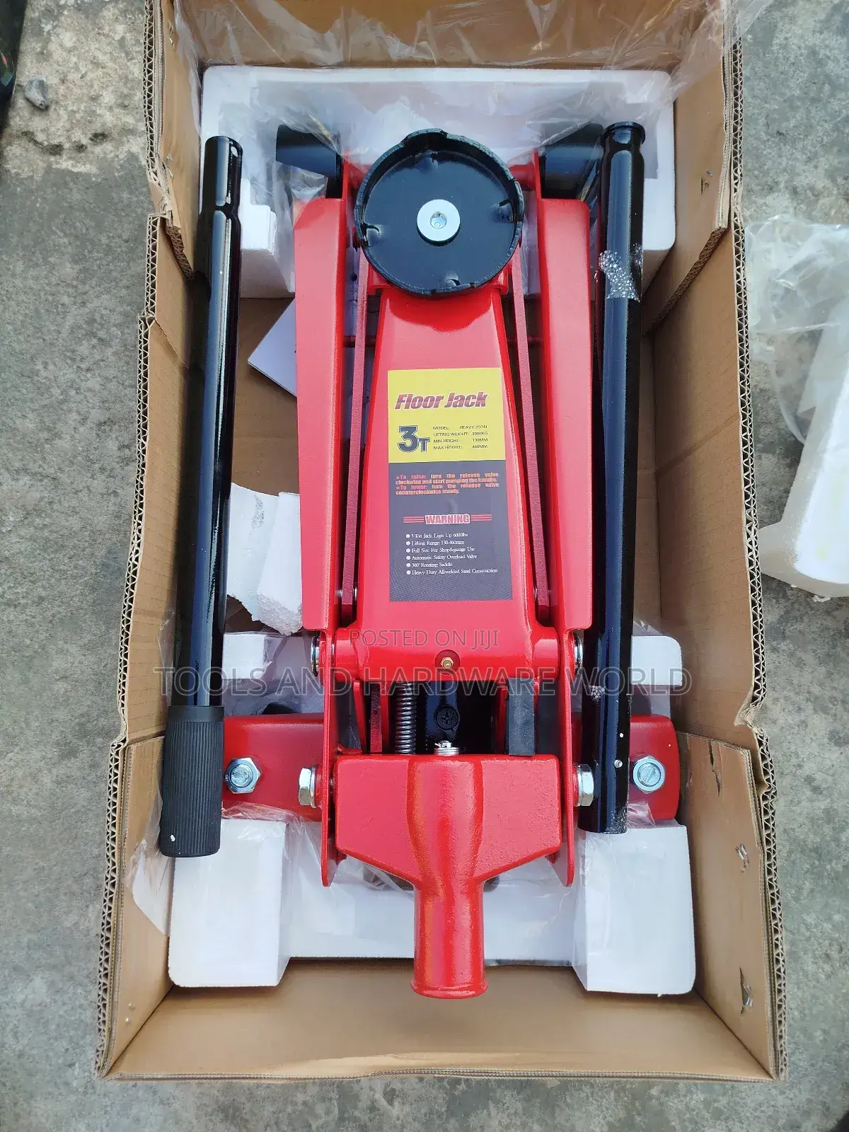 3ton Short Floor Jack
