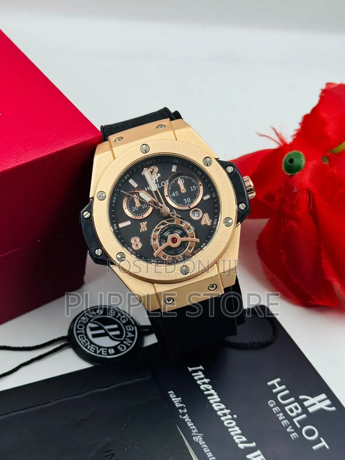 Leather* Wristwatches. For Guys *Hublot