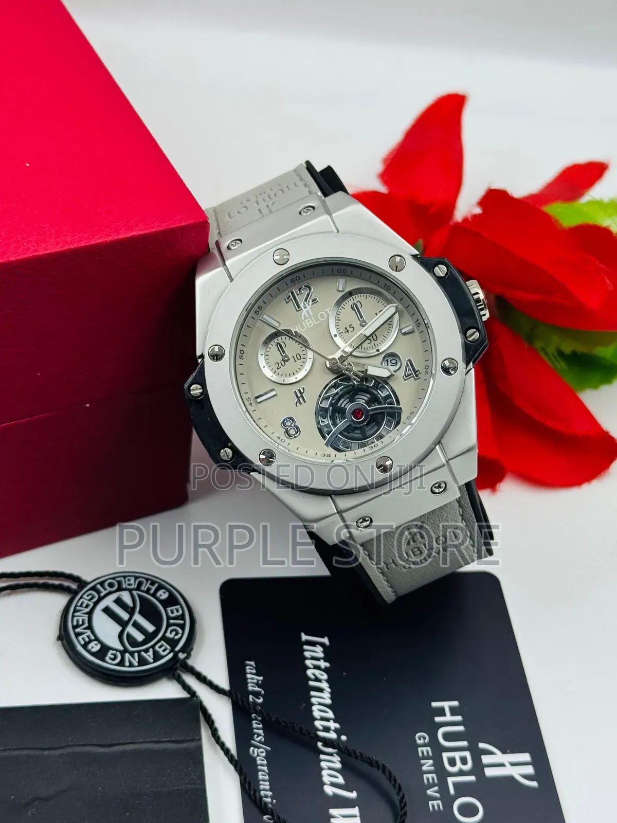 Leather* Wristwatches. For Guys *Hublot