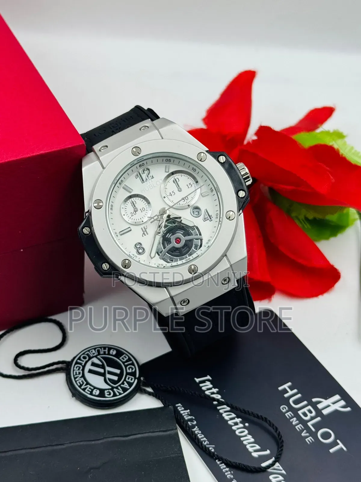 Leather* Wristwatches. For Guys *Hublot