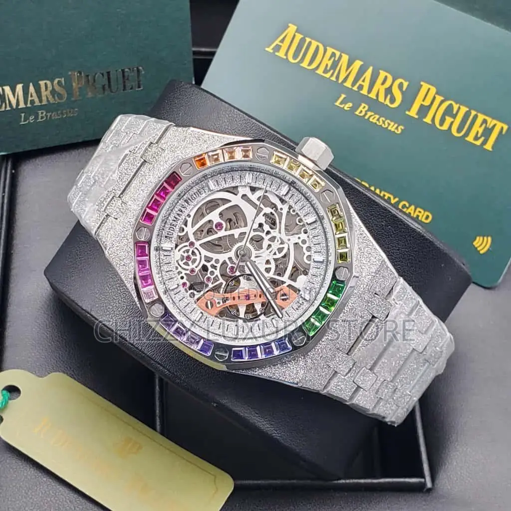 Audemars Piguet Quality Luxury Men Chain Strap Wristwatch