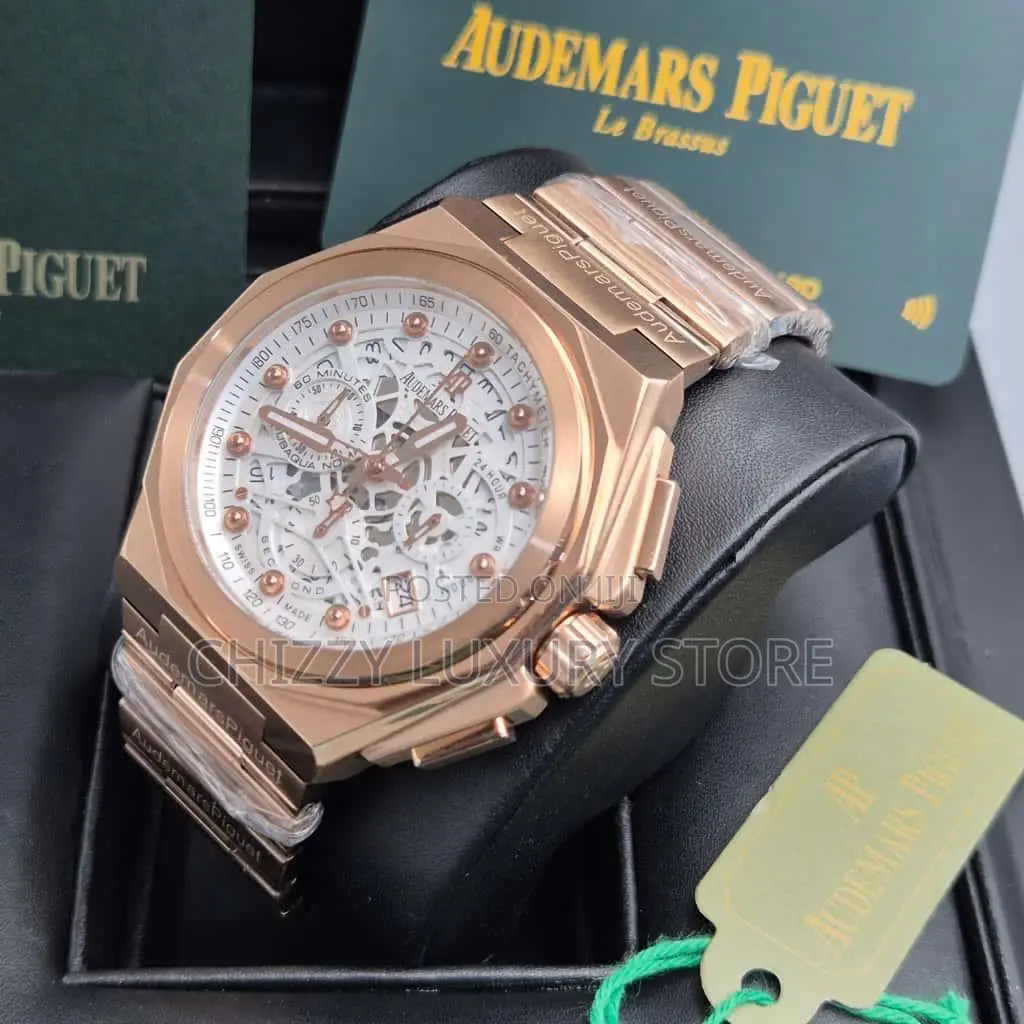 Audemars Piguet Quality Luxury Men Chain Strap Wristwatch