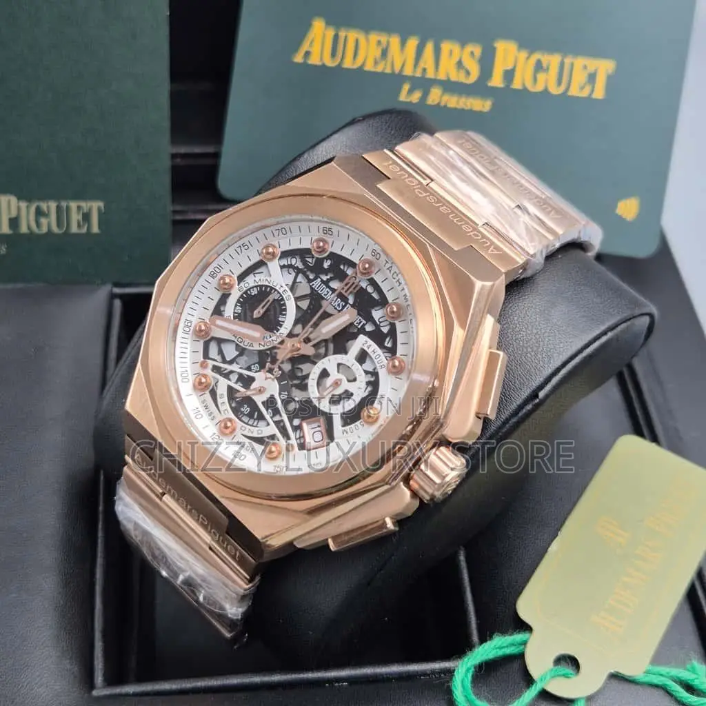 Audemars Piguet Quality Luxury Men Chain Strap Wristwatch