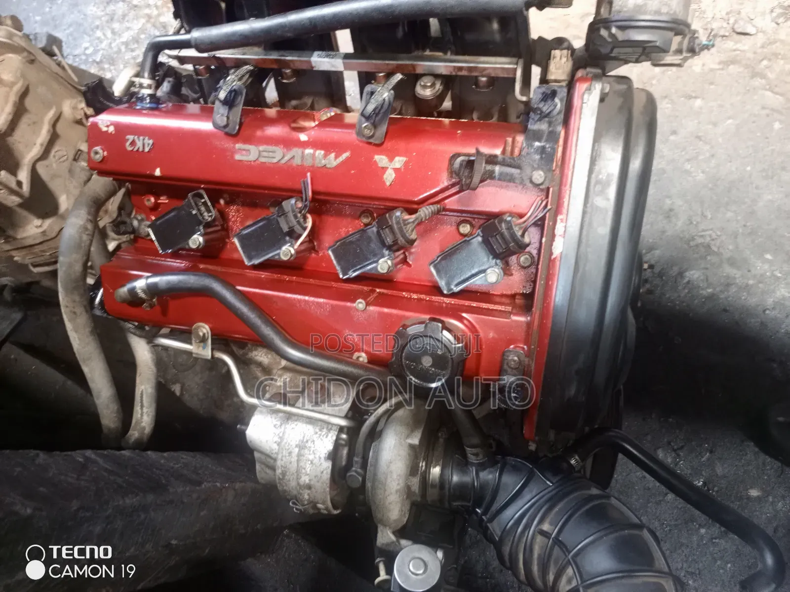 Mitsubishi Raider Engine