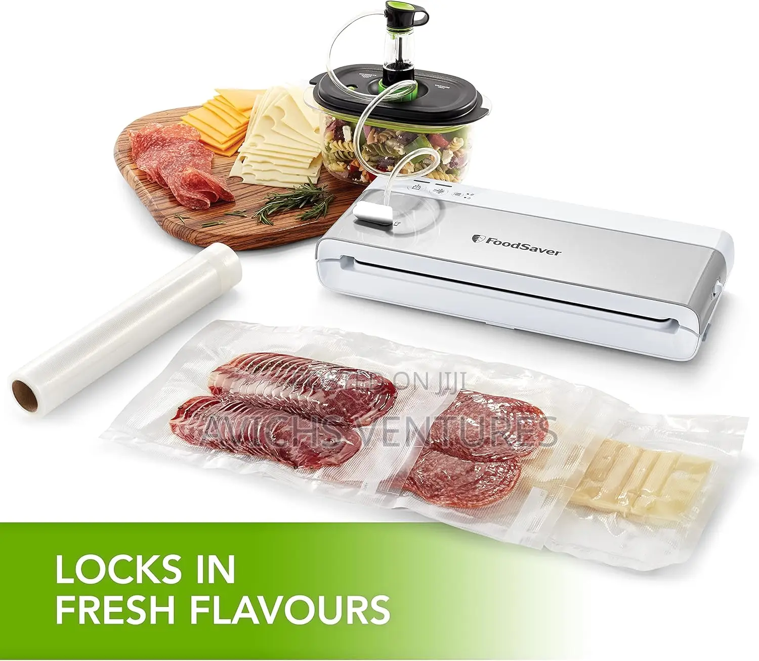 Compact Food Vacuum Sealer Machine With Handheld Sealer Accessory