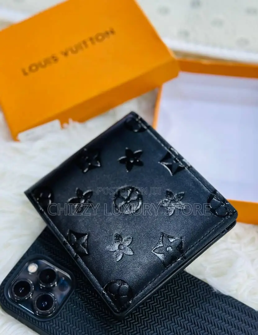 Louis Vuitton Quality Luxury Men Genuine Leather Wallet
