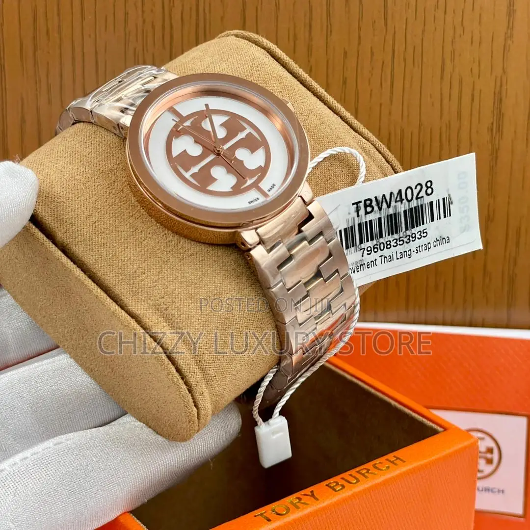 Tory Burch Quality Luxury Ladies Chain Strap Wristwatch