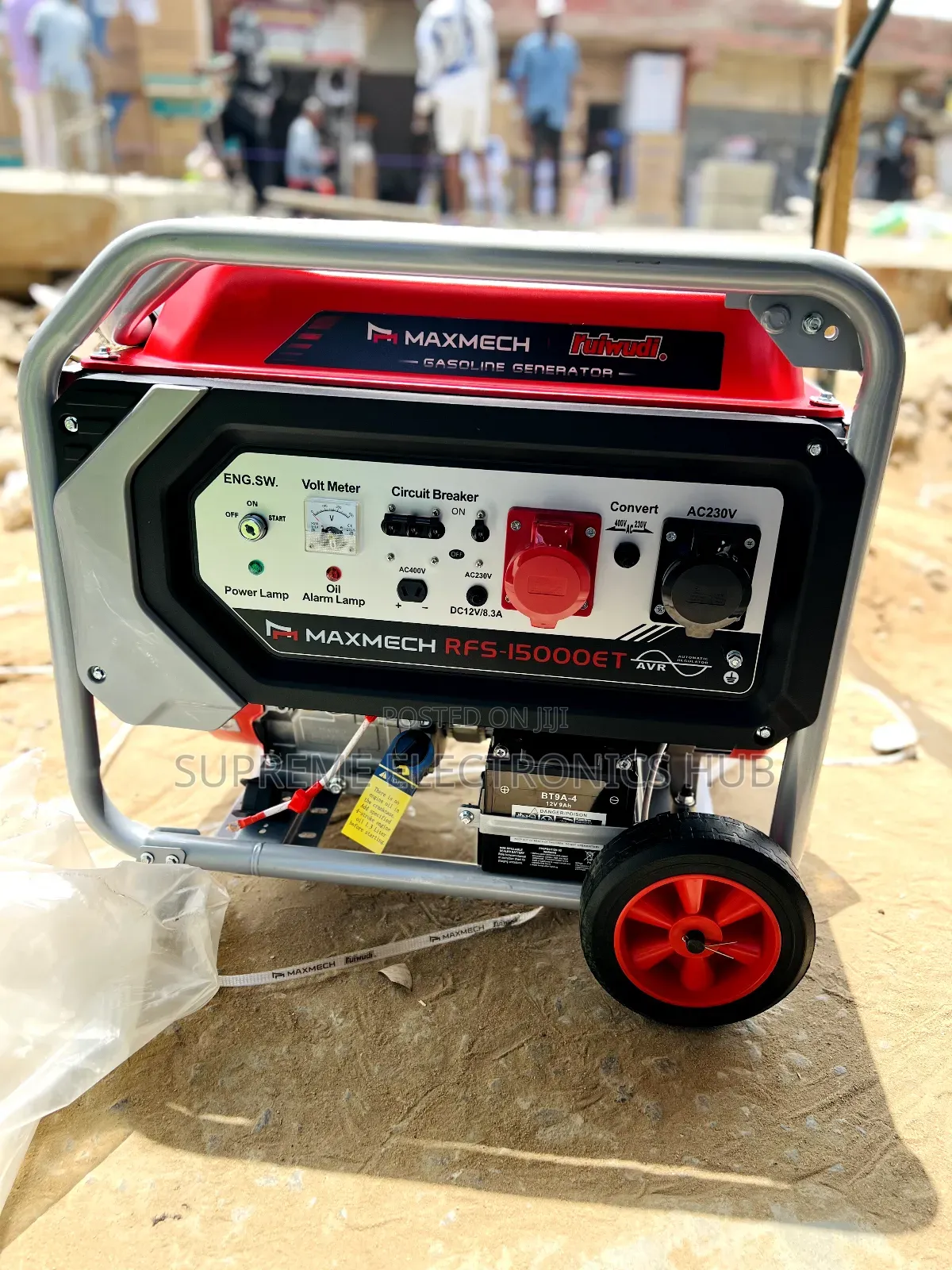 Original and Brand New Maxmech 12.5kva Three Phase Generator {Copper}