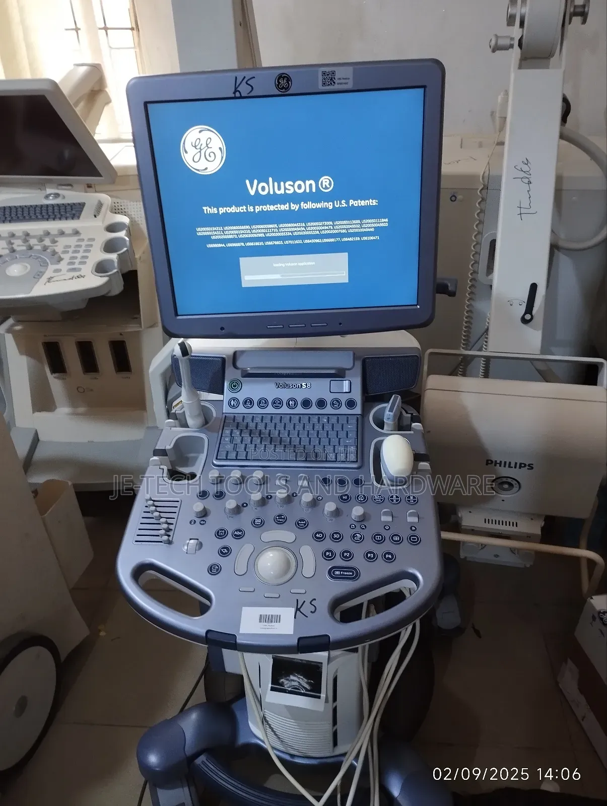 Ge Voluson S8 Ultrasound Machine (3d/4d)