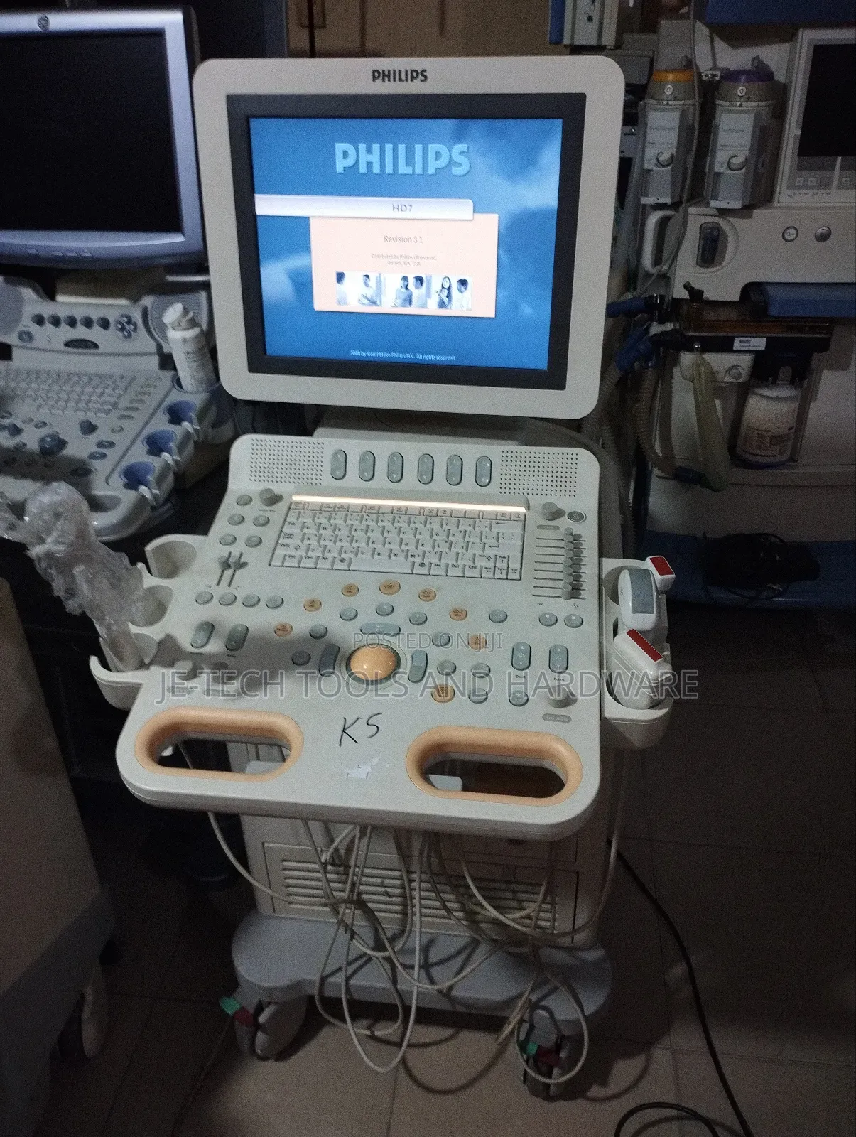 2d Color Doppler Philips Hd7 Ultrasound Machine